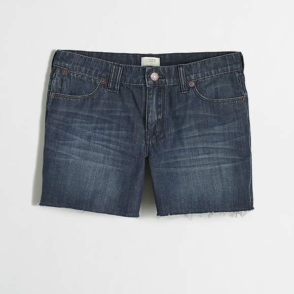 J. Crew Denim Shorts - Picture 1 of 8